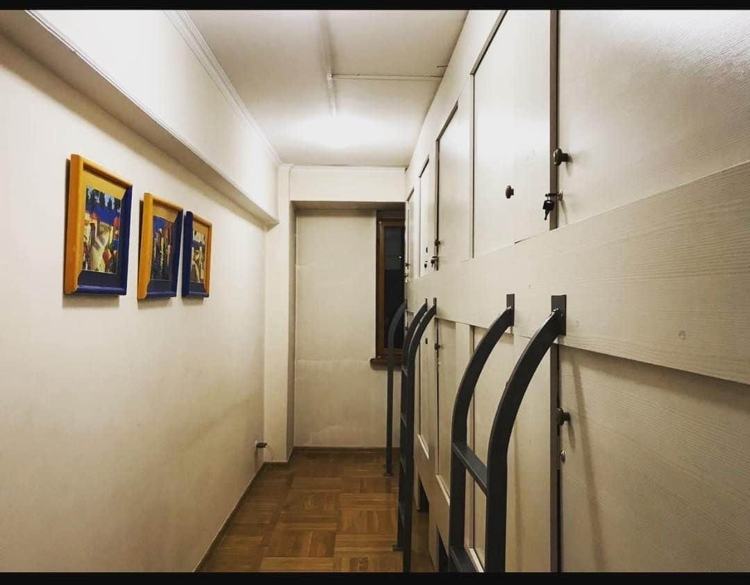 West Point Capsule Hostel Almati Kültér fotó